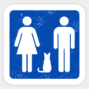 Cat Room Sticker